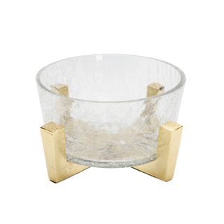 Hammered Glass Bowl