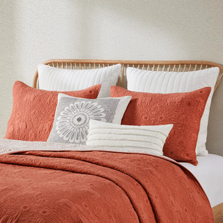 Coral Reversible Comforter Set