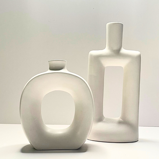 Square Ceramic Vase Set