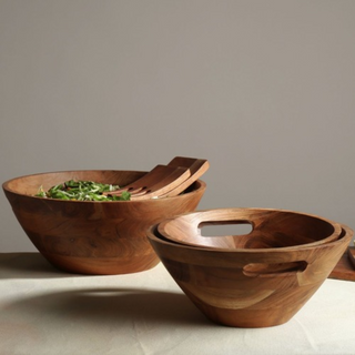 Wood Serving Bowl