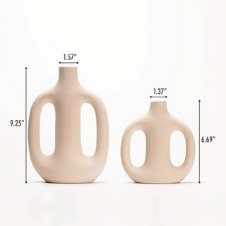 The Rina Ceramic Vase Set