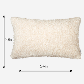Rectangle Boucle Pillow