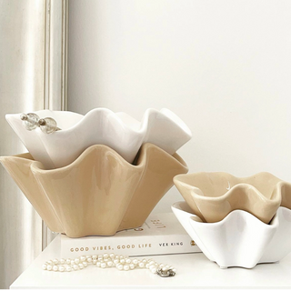 Coral Ceramic Bowl