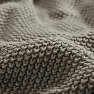 Ultra Soft Knit Throw - Charcoal