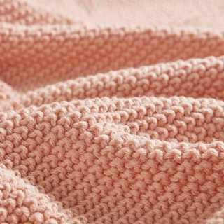 Ultra Soft Knit Throw - Soft Mauve